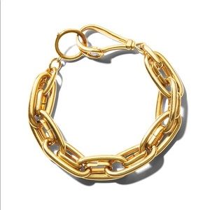 Henri Bendel Gold chain link bracelet